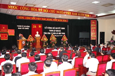Tổng công ty Điện lực miền Trung Phát huy truyền thống xây dựng Đảng bộ trong sạch vững mạnh